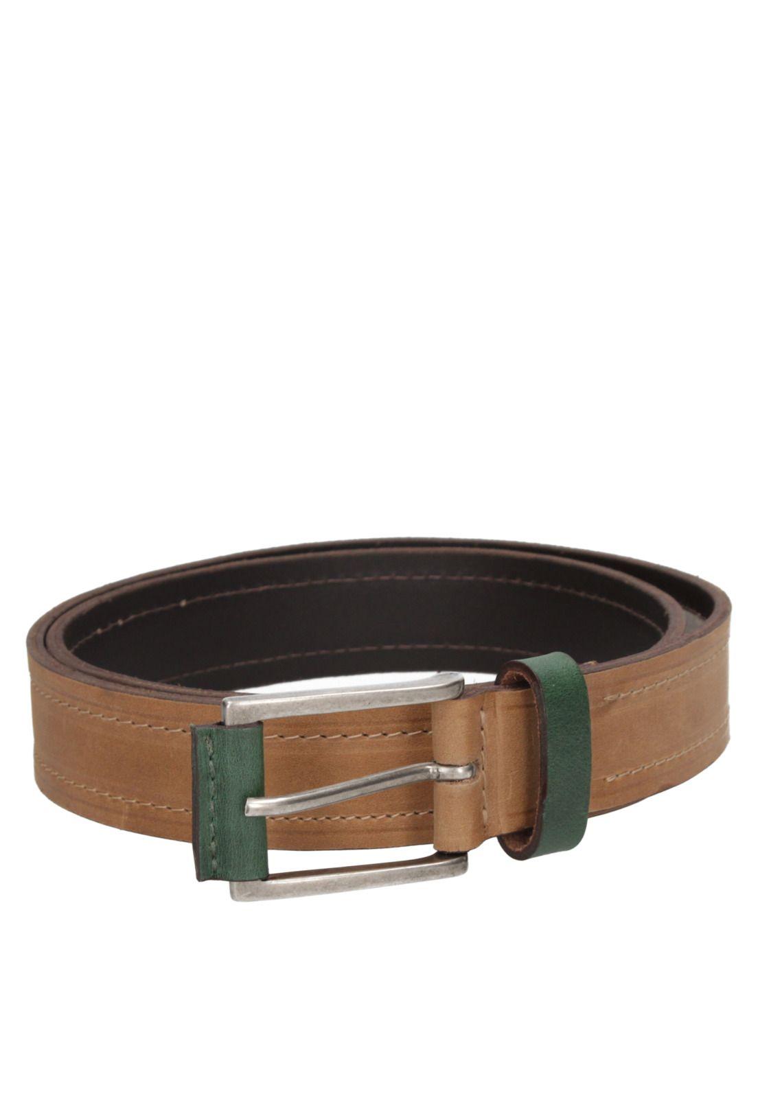 Cinturón Cuero Hombre Camel Panama Jack-0