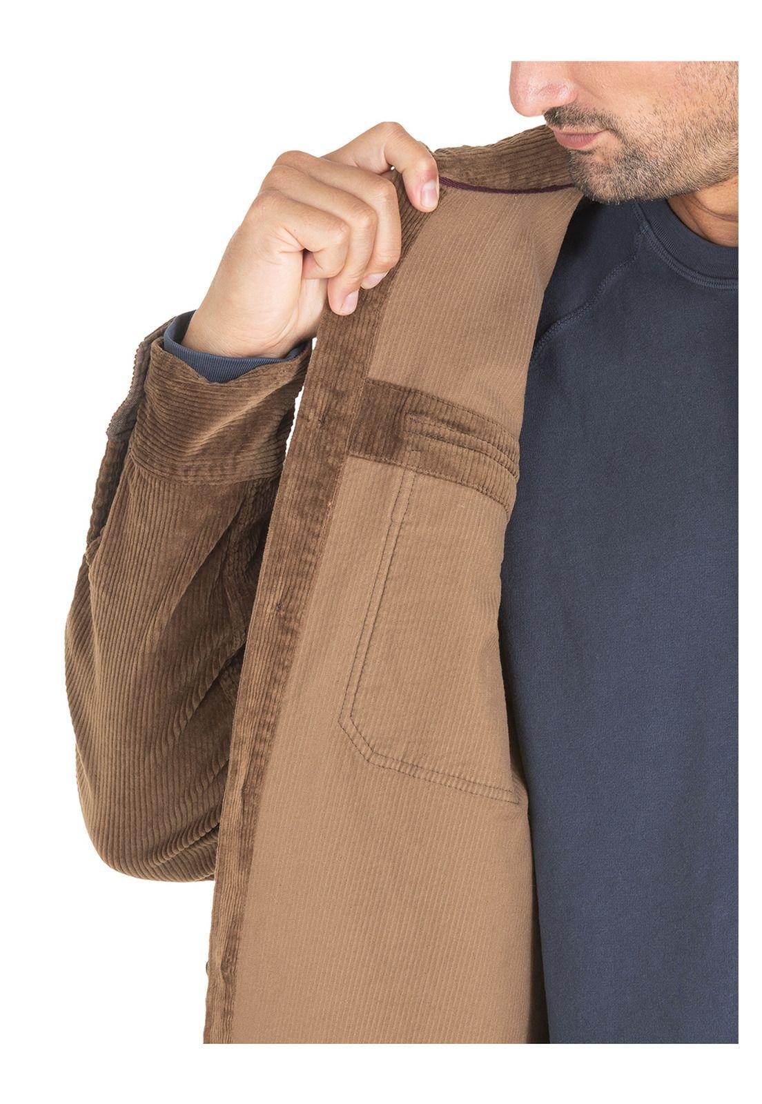 Chaqueta Cotelé Hombre Chocolate Panama Jack-5