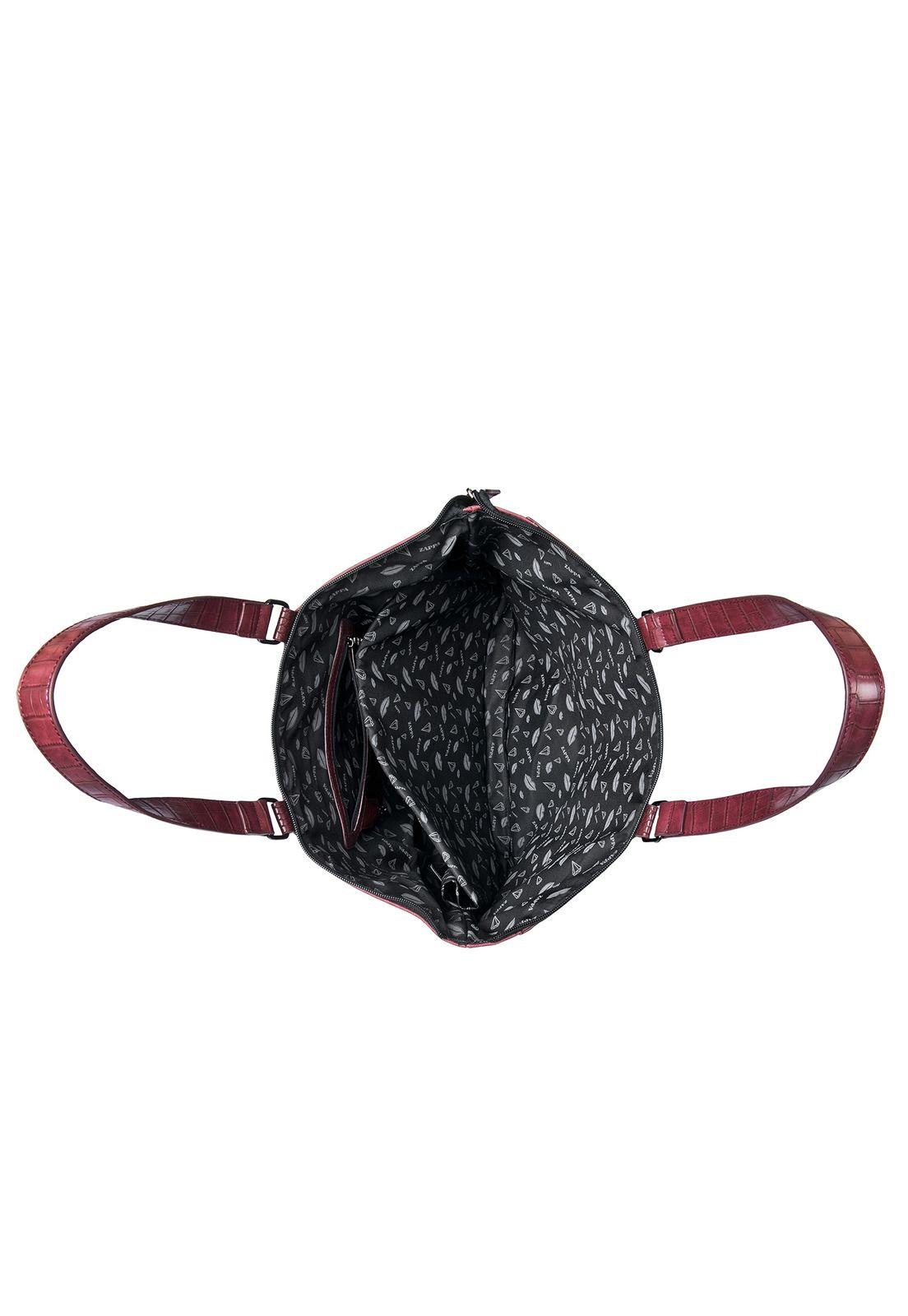 Cartera Tote Frambuesa Zappa-3