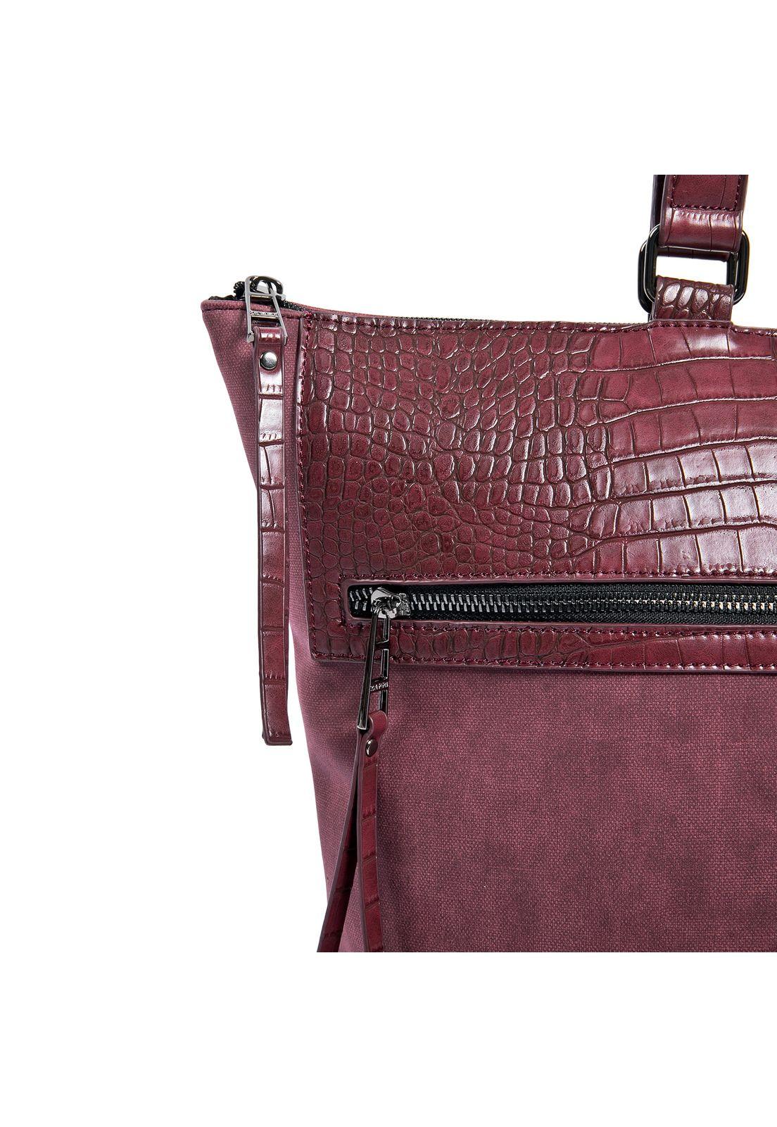 Cartera Tote Frambuesa Zappa-4