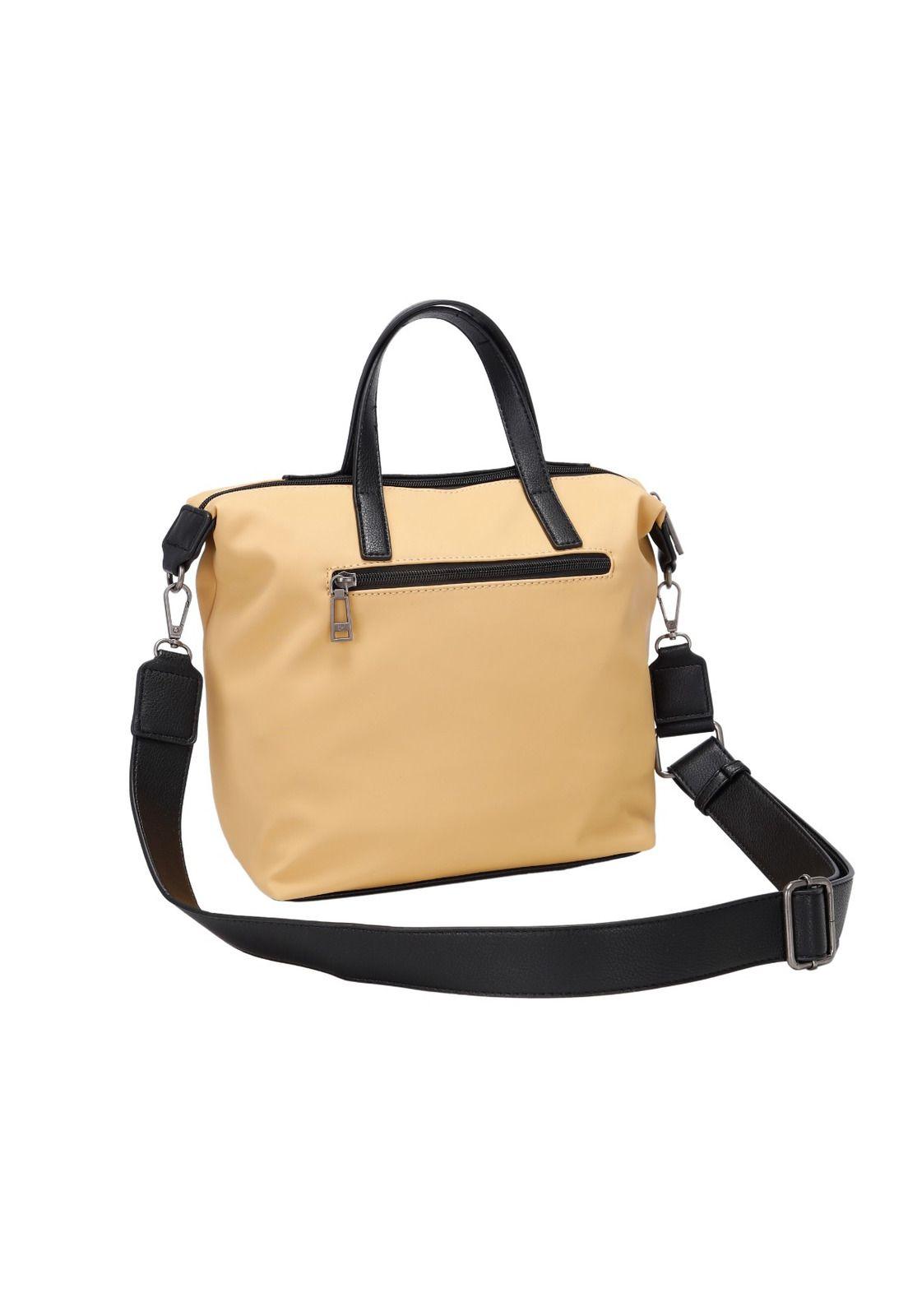 Cartera Mostaza Pollini-2