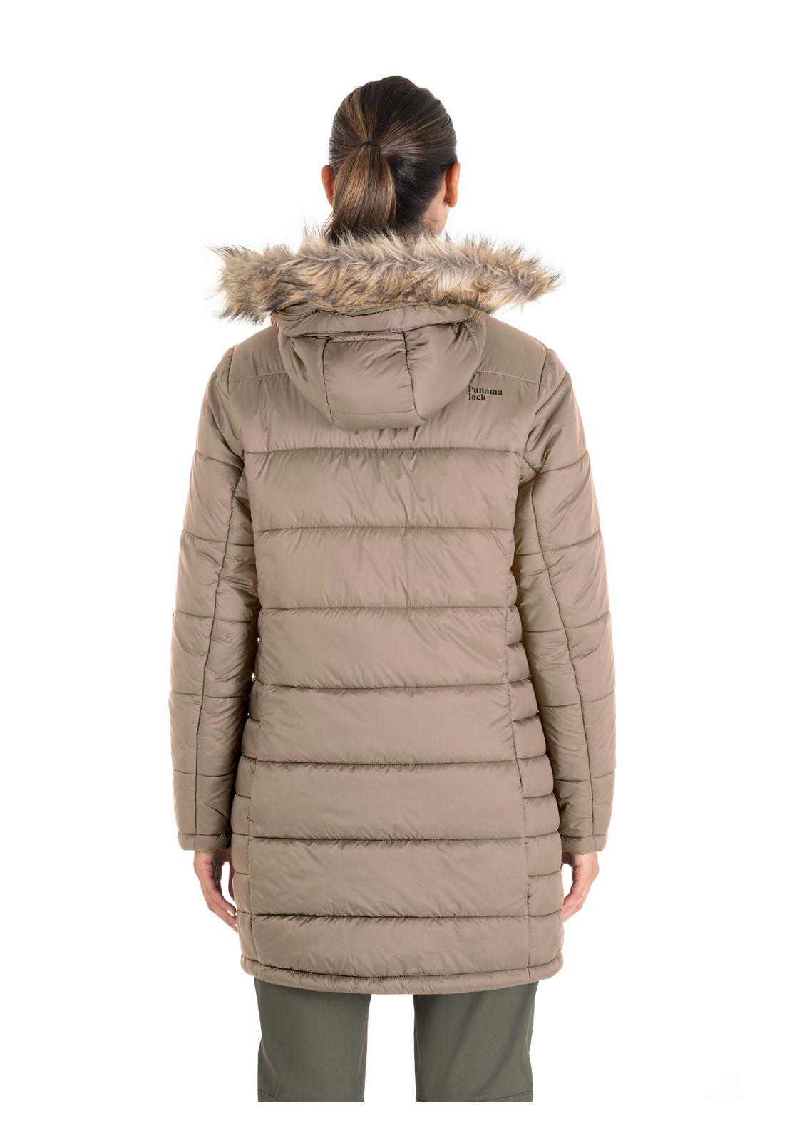 Parka Mujer Beige Panama Jack-1