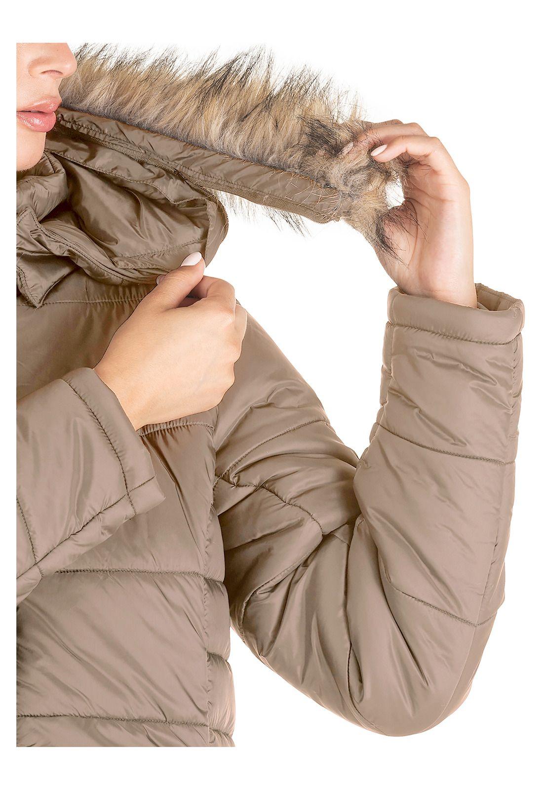 Parka Mujer Beige Panama Jack-5