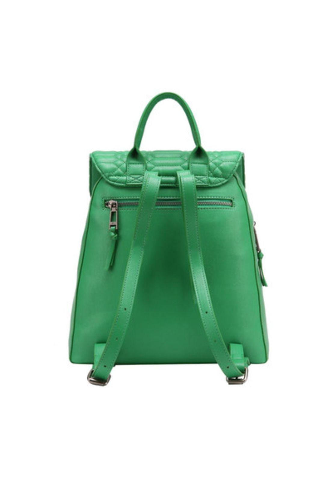 Mochila Mujer Verde Pollini-1