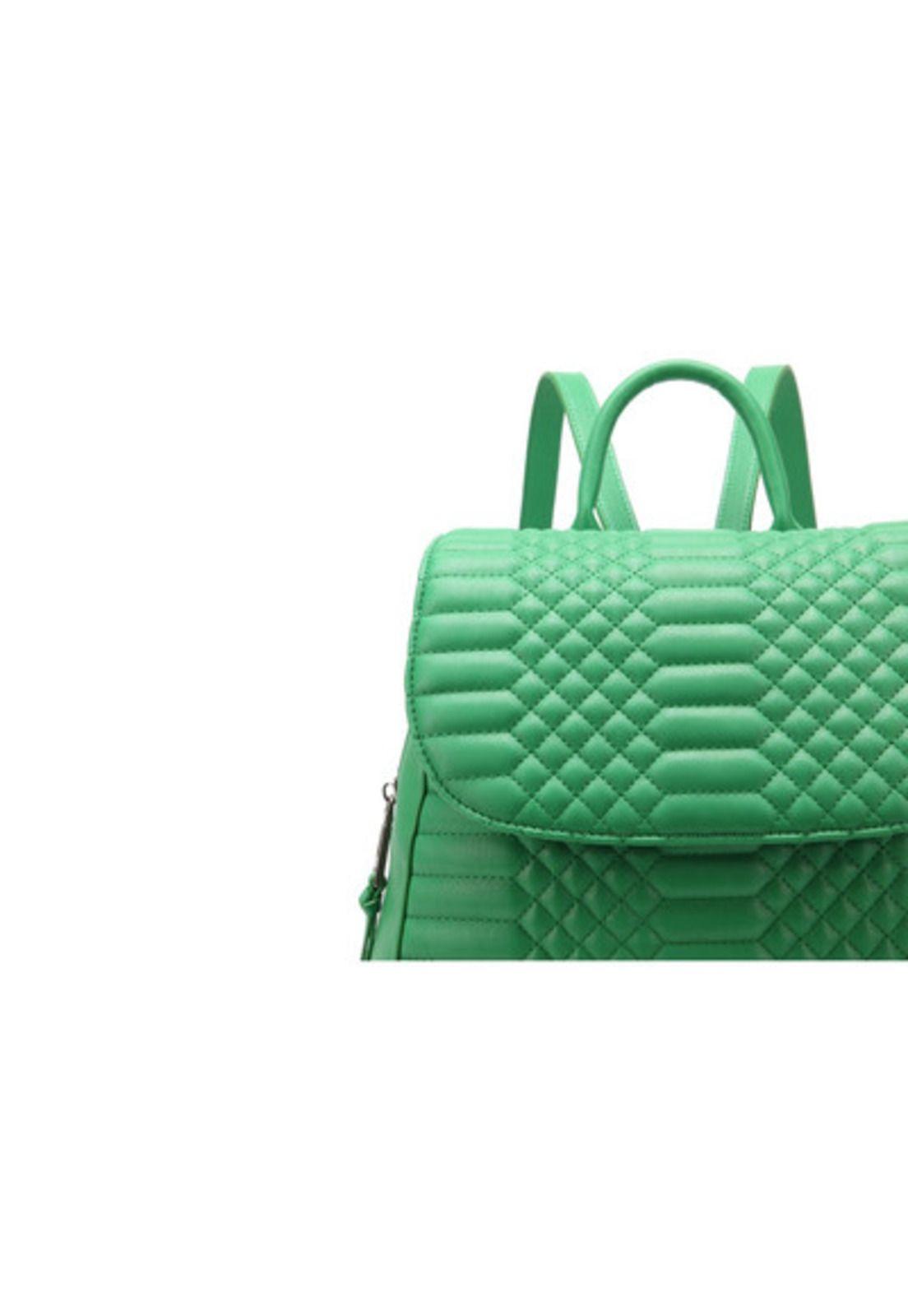 Mochila Mujer Verde Pollini-4