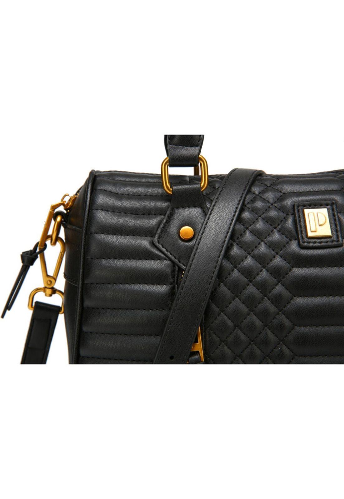 Cartera tipo bolso Negro Pollini-4