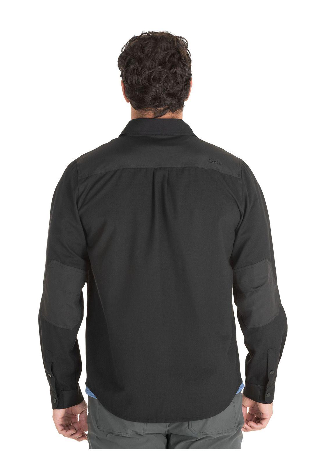 Chaqueta Hombre Overshirt Negro Panama Jack-1