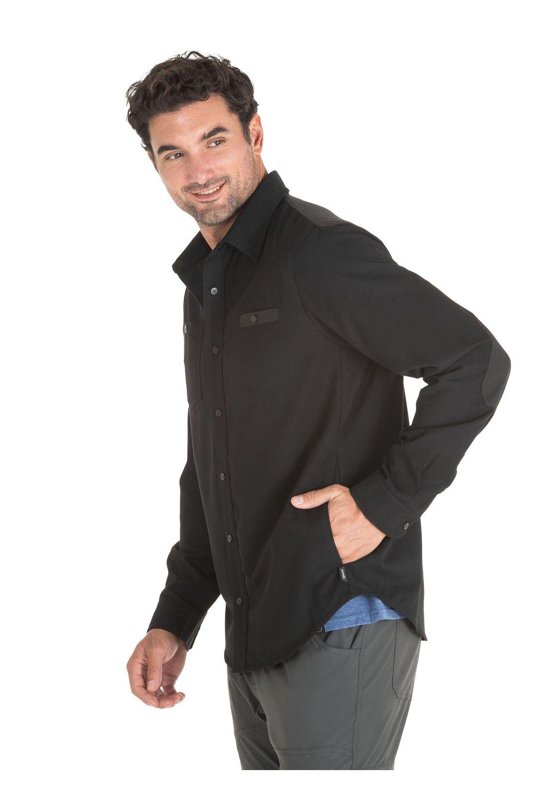 Chaqueta Hombre Overshirt Negro Panama Jack-2
