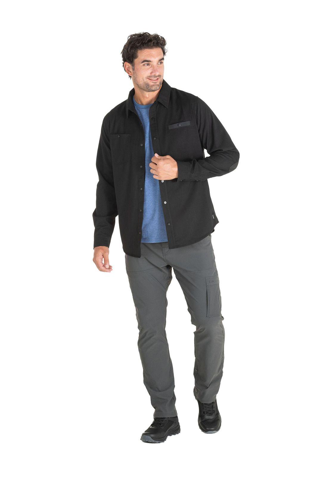 Chaqueta Hombre Overshirt Negro Panama Jack-3