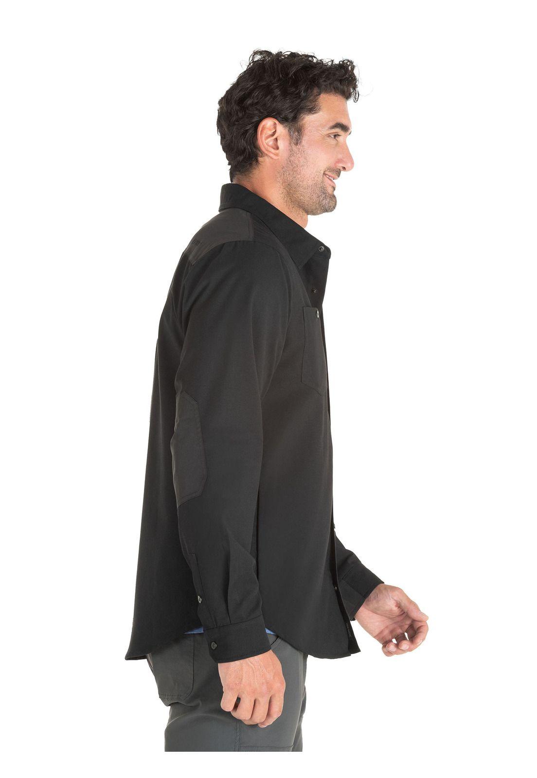 Chaqueta Hombre Overshirt Negro Panama Jack-4