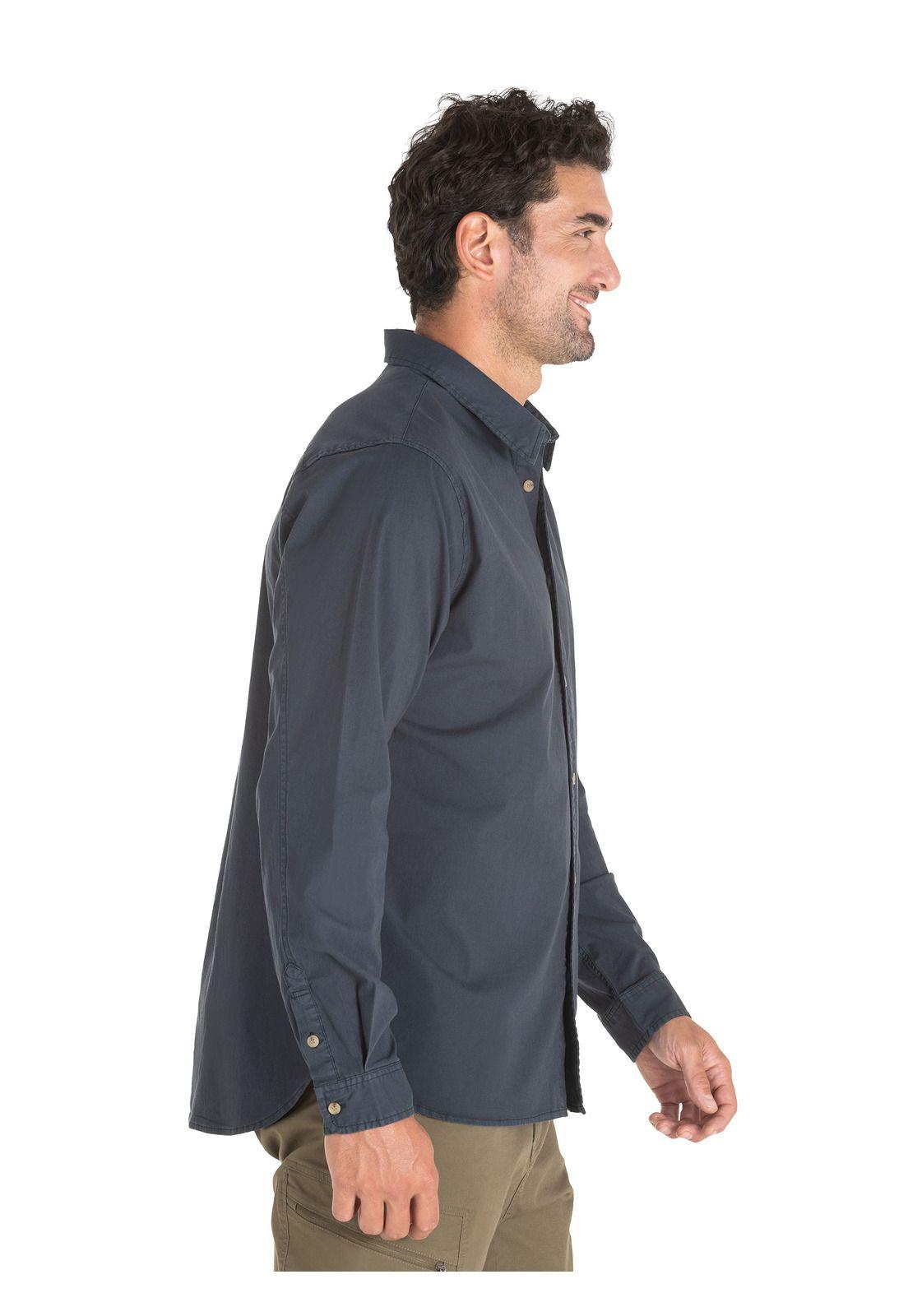 Camisa Hombre Azul Panama Jack-4