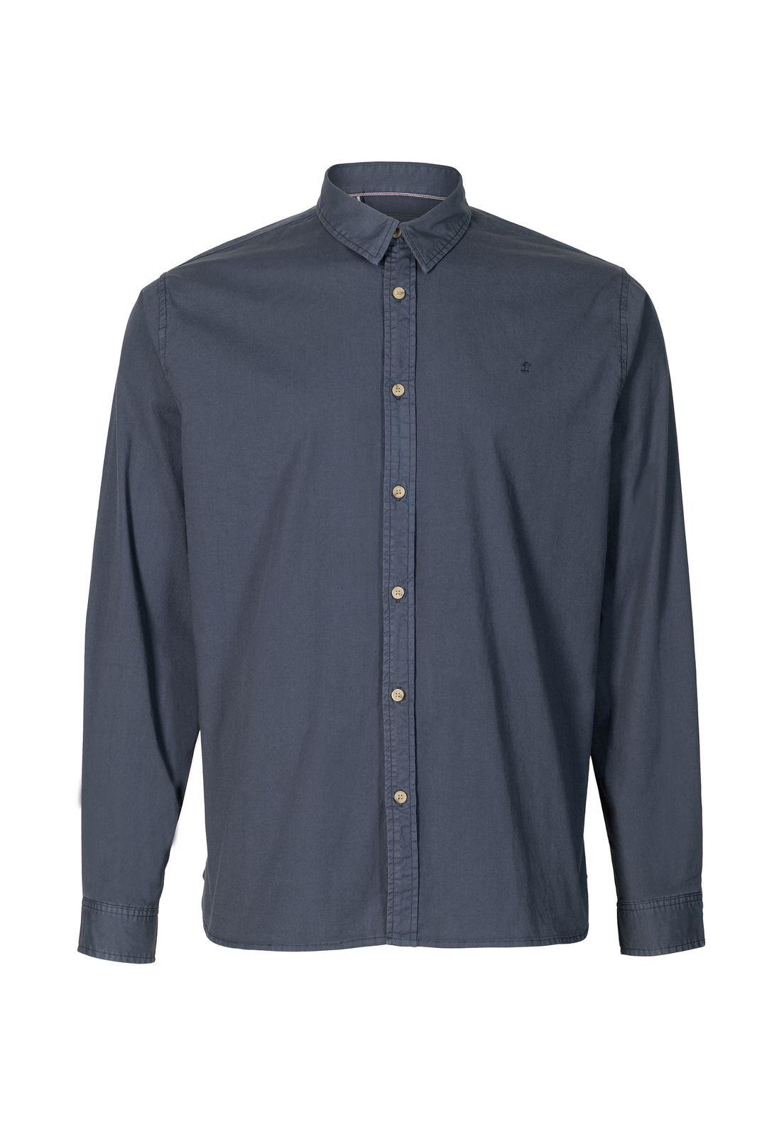 Camisa Hombre Azul Panama Jack-6