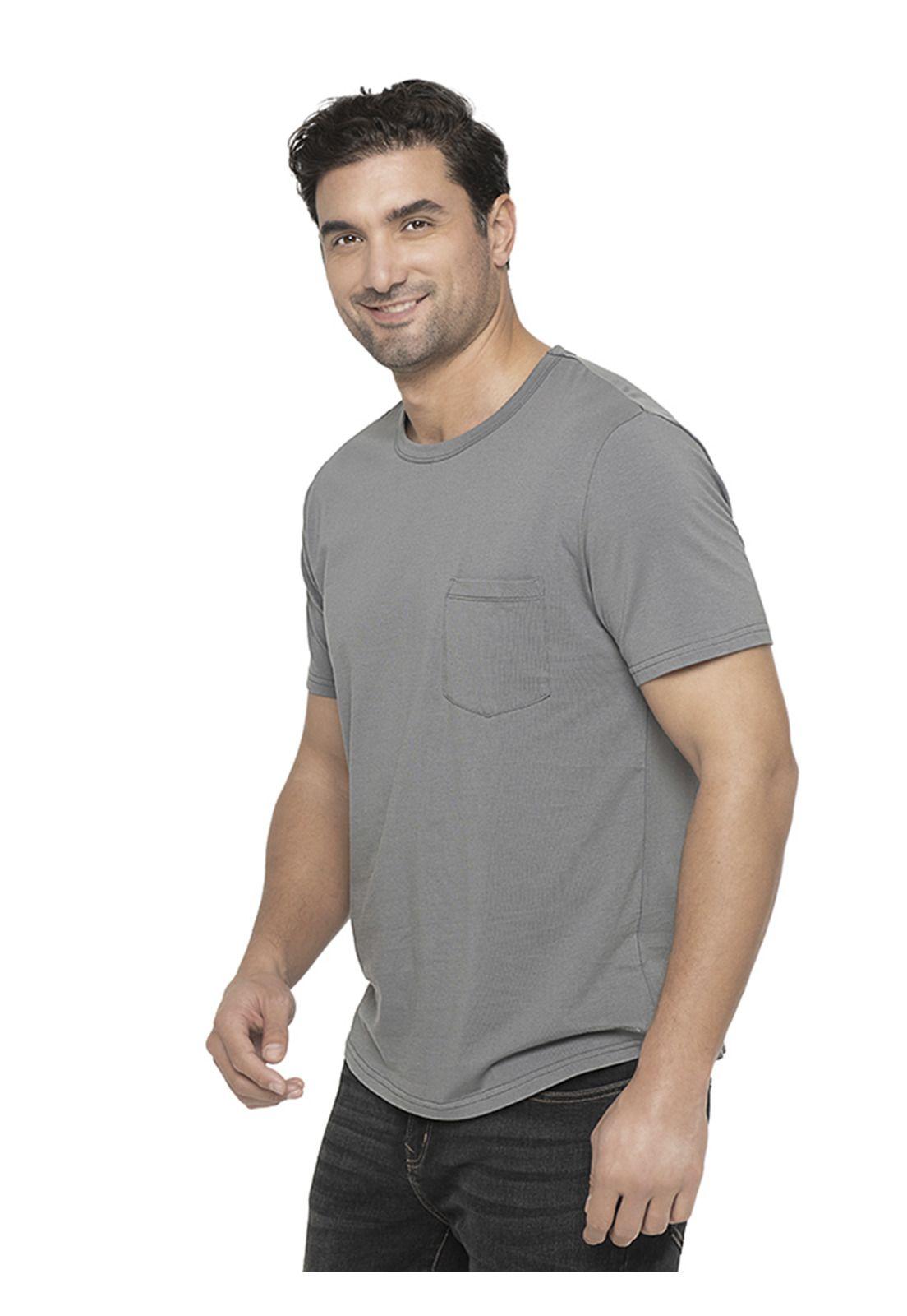 Polera Hombre Gris Panama Jack-3