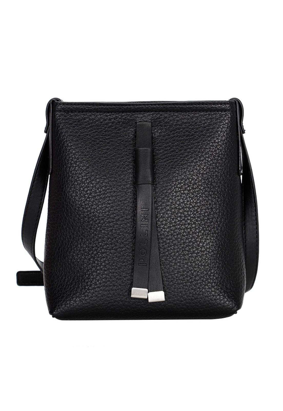 Cartera Bandolera Negro Pollini-0