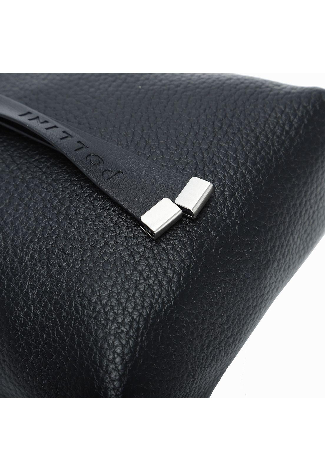 Cartera Bandolera Negro Pollini-5