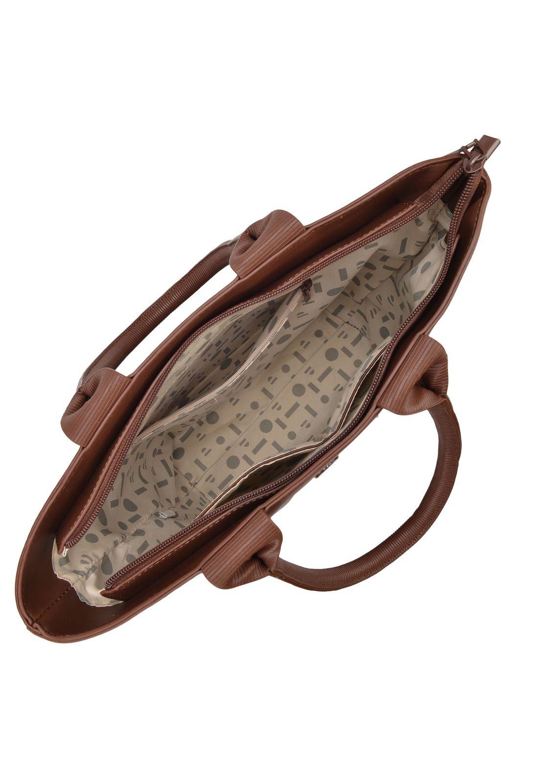 Cartera Chocolate Pollini-3