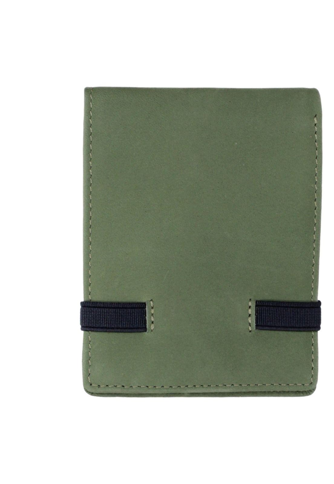 Billetera Cuero Hombre Verde Panama Jack-2