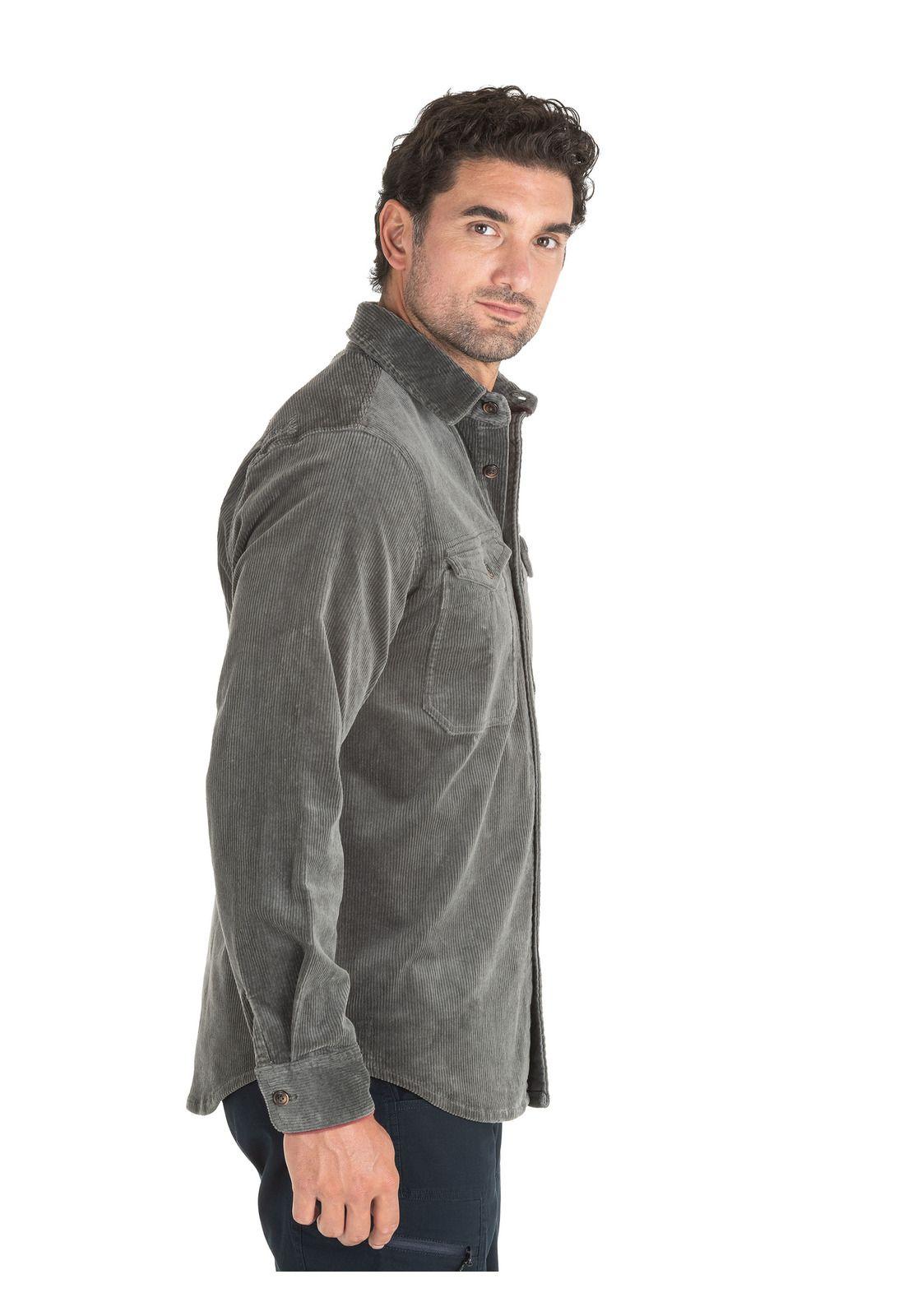 Chaqueta Cotelé Hombre Gris Panama Jack-2