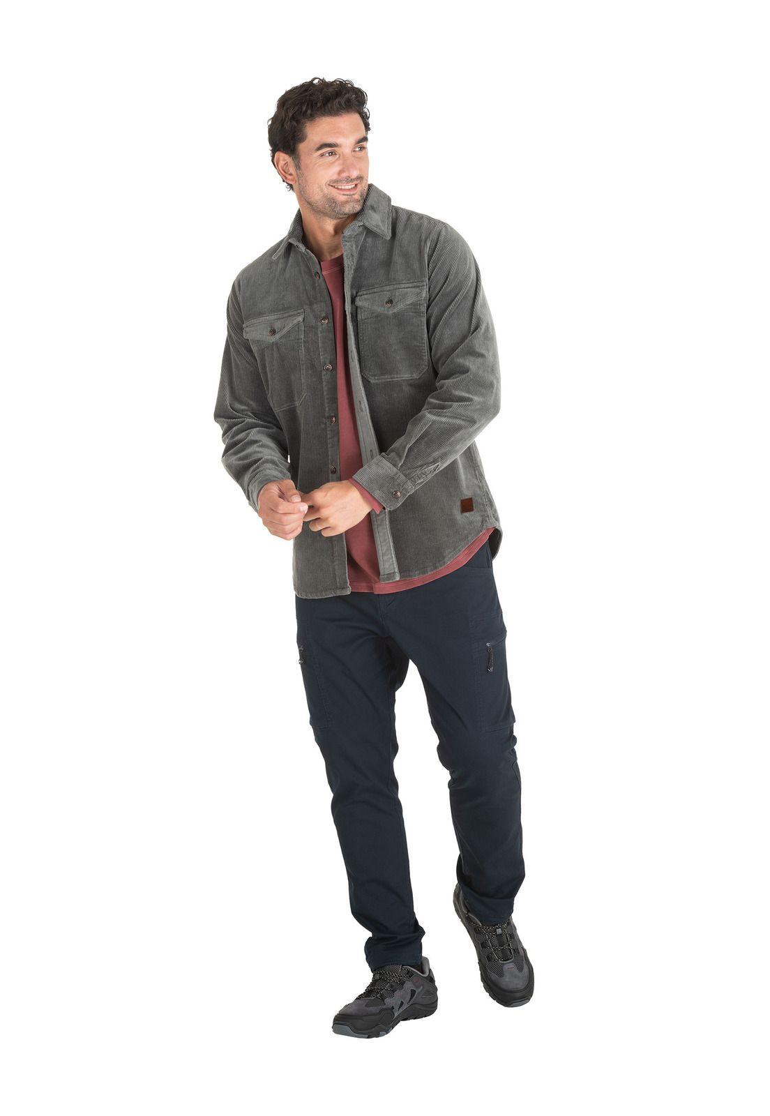 Chaqueta Cotelé Hombre Gris Panama Jack-3