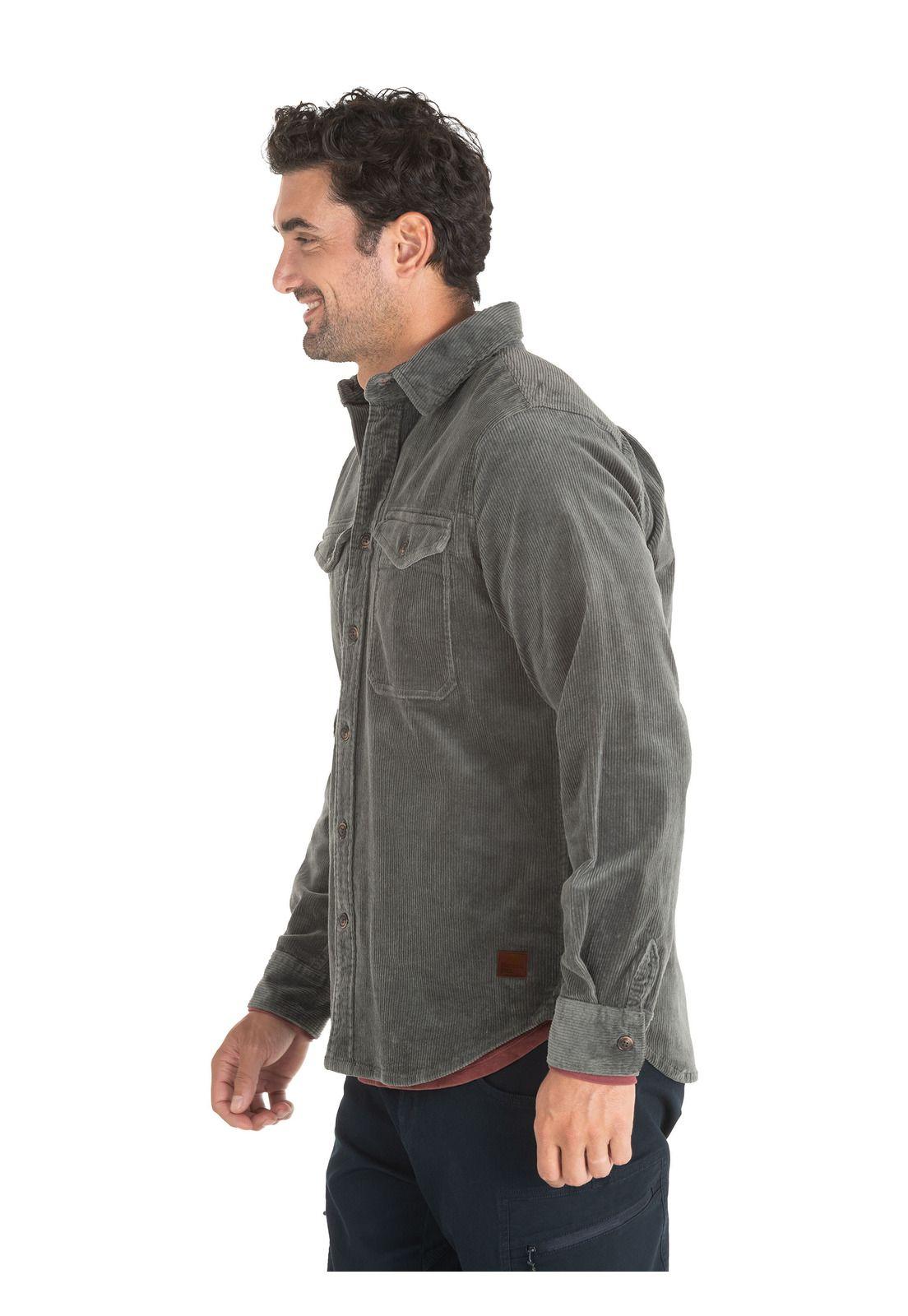 Chaqueta Cotelé Hombre Gris Panama Jack-4
