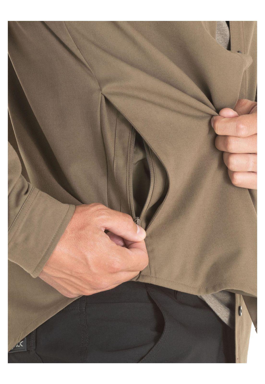 Chaqueta Hombre Overshirt Caqui Panama Jack-5