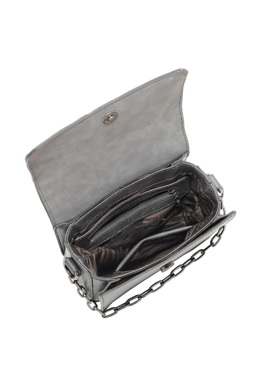 Cartera Bandolera Gris Zappa-2