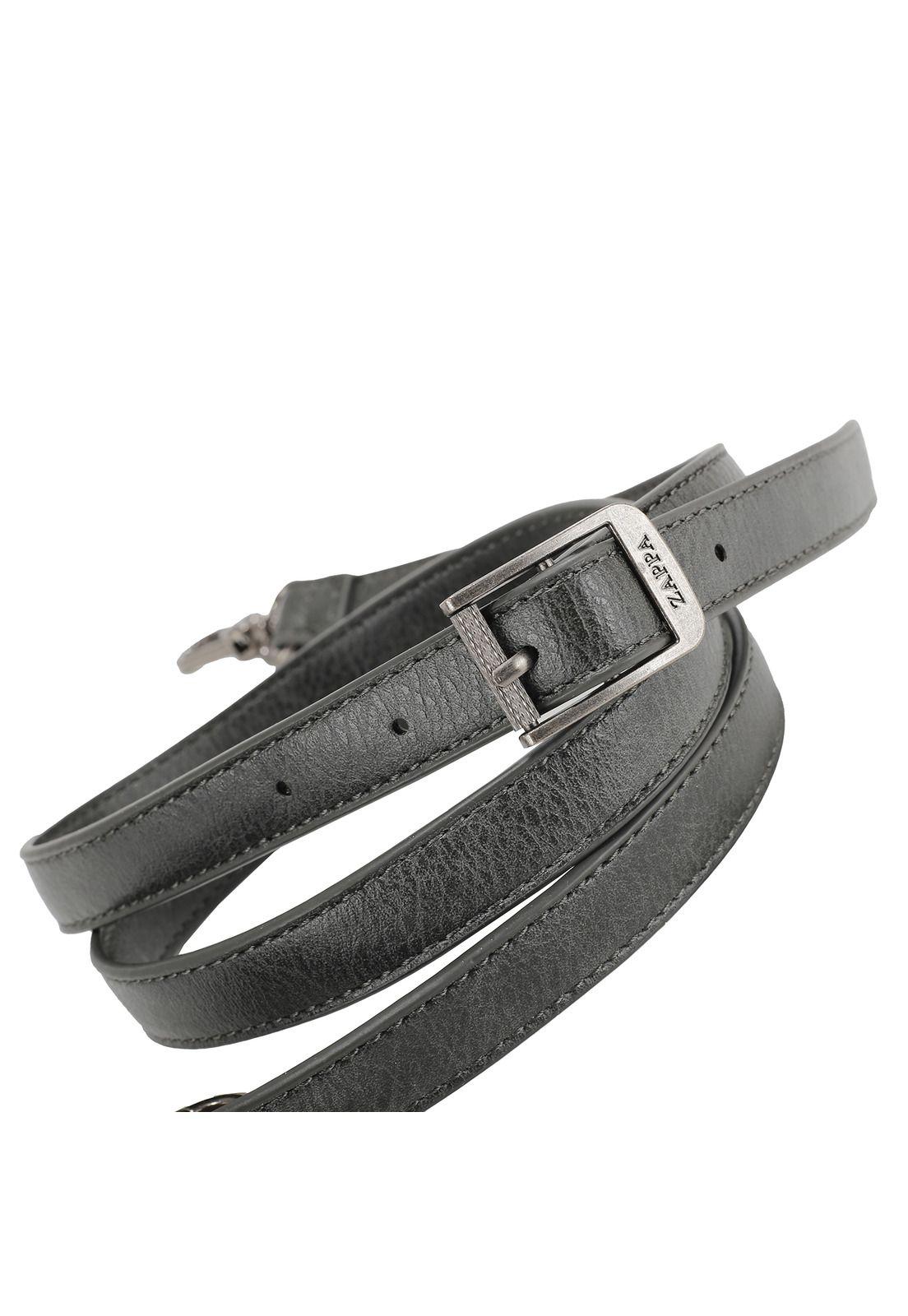 Cartera Bandolera Gris Zappa-6