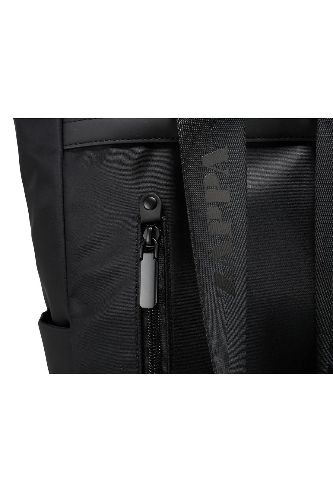 Mochila Porta Notebook Mujer Negro Zappa-5