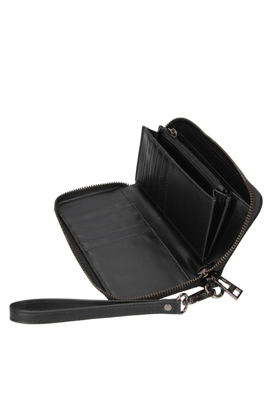 Billetera Mujer Negro Panama Jack-2