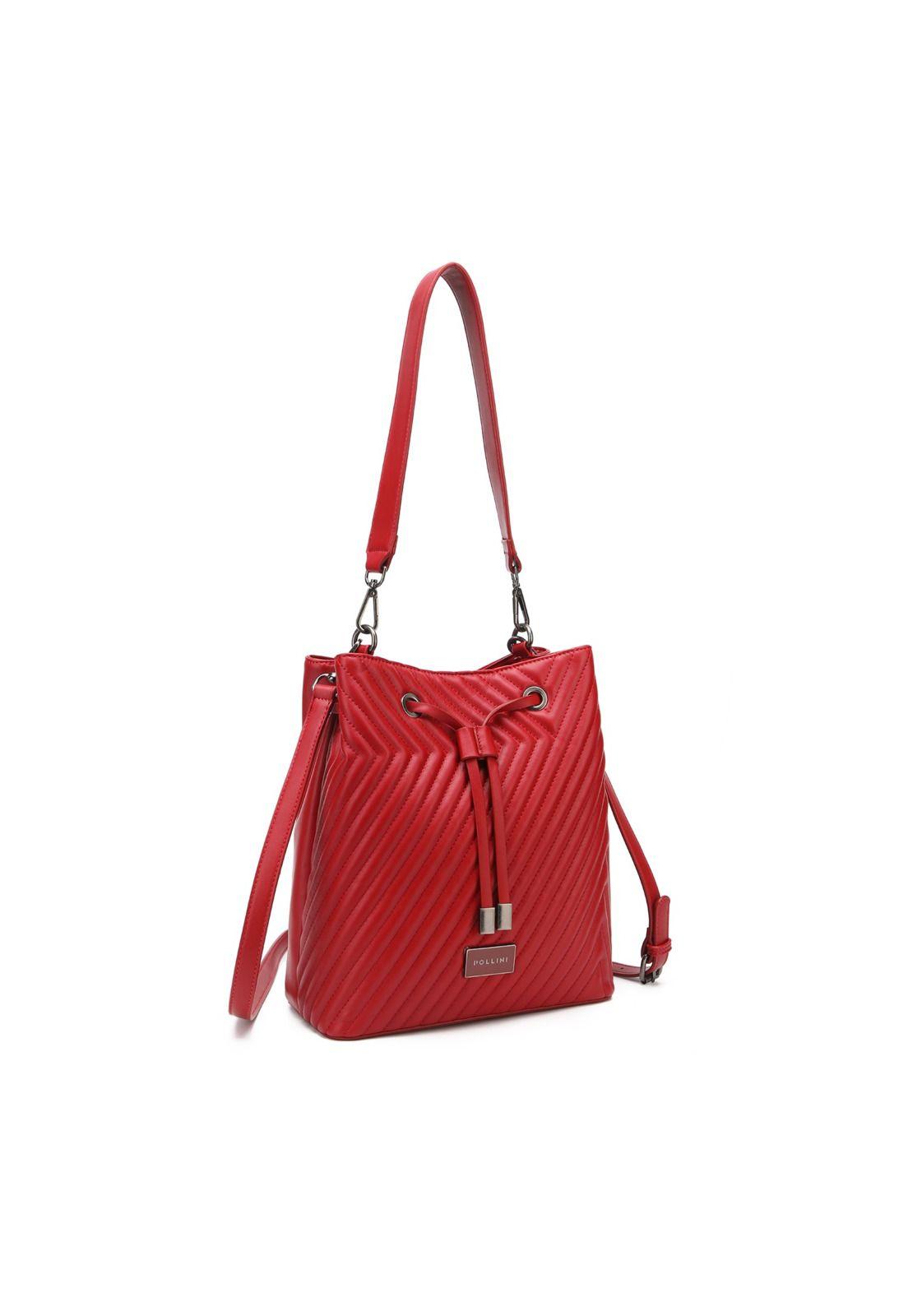 Cartera Rojo Pollini-1