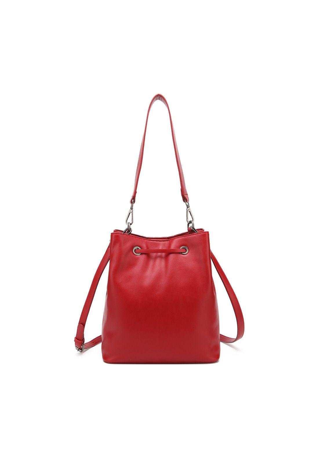 Cartera Rojo Pollini-2