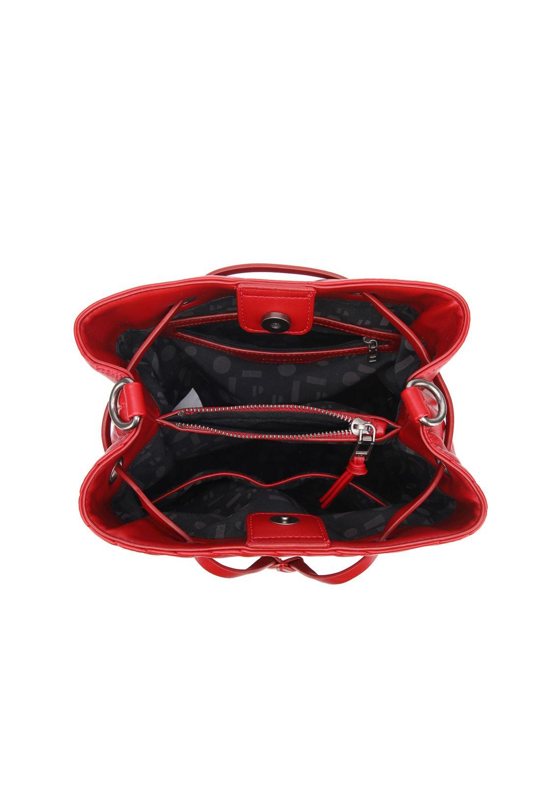Cartera Rojo Pollini-3