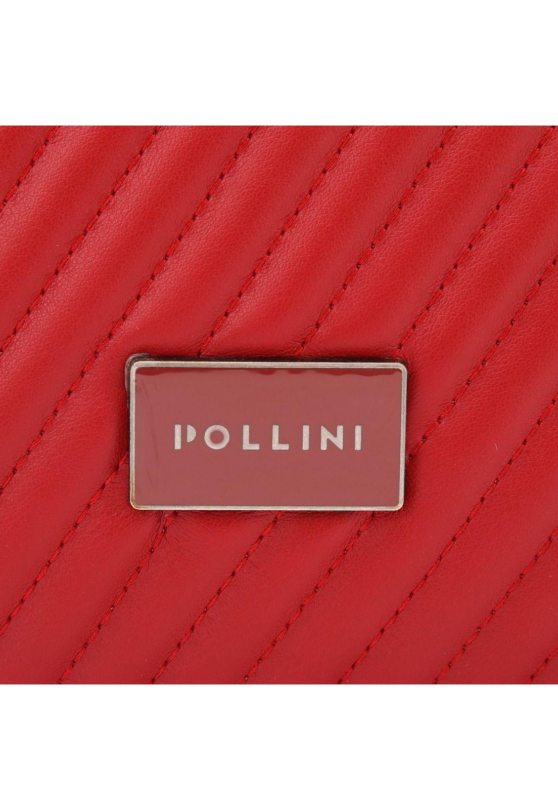 Cartera Rojo Pollini-5