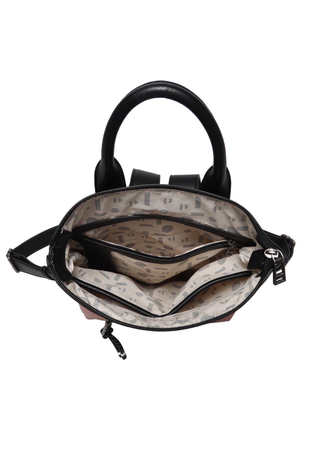 Mochila Mujer Burdeo Pollini-4