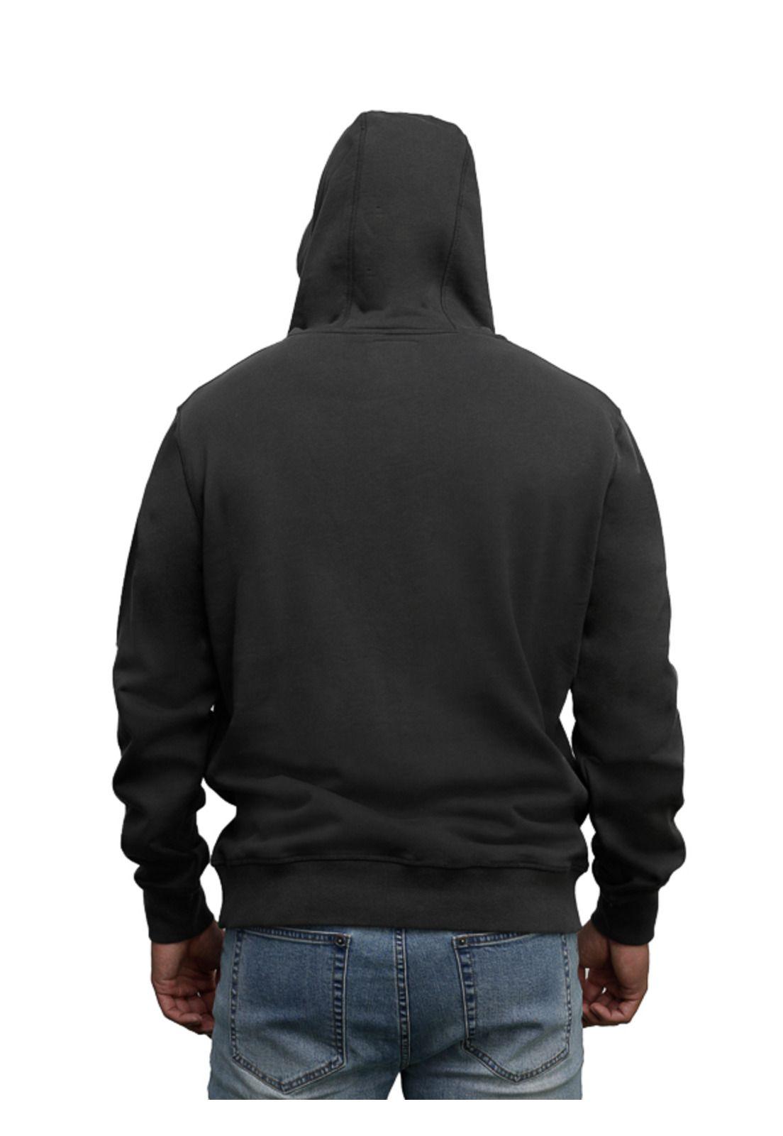 Polerón Hombre Gris Oscuro Panama Jack-3