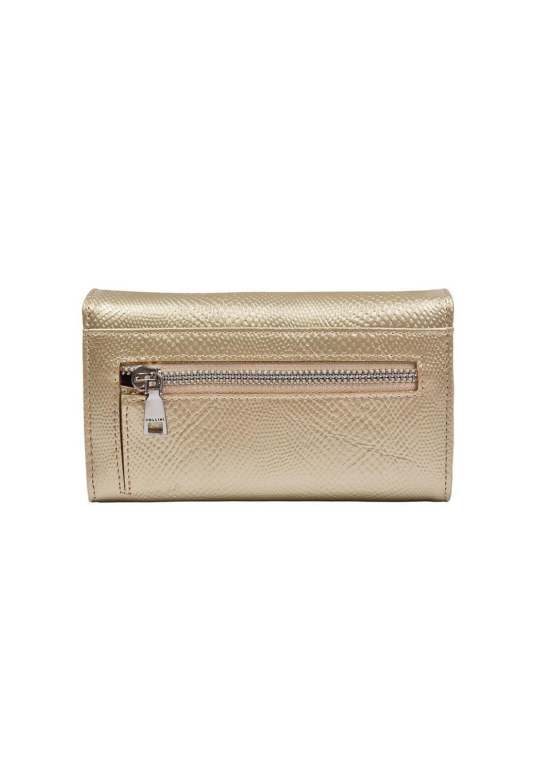 Billetera Mujer Gold Pollini-1