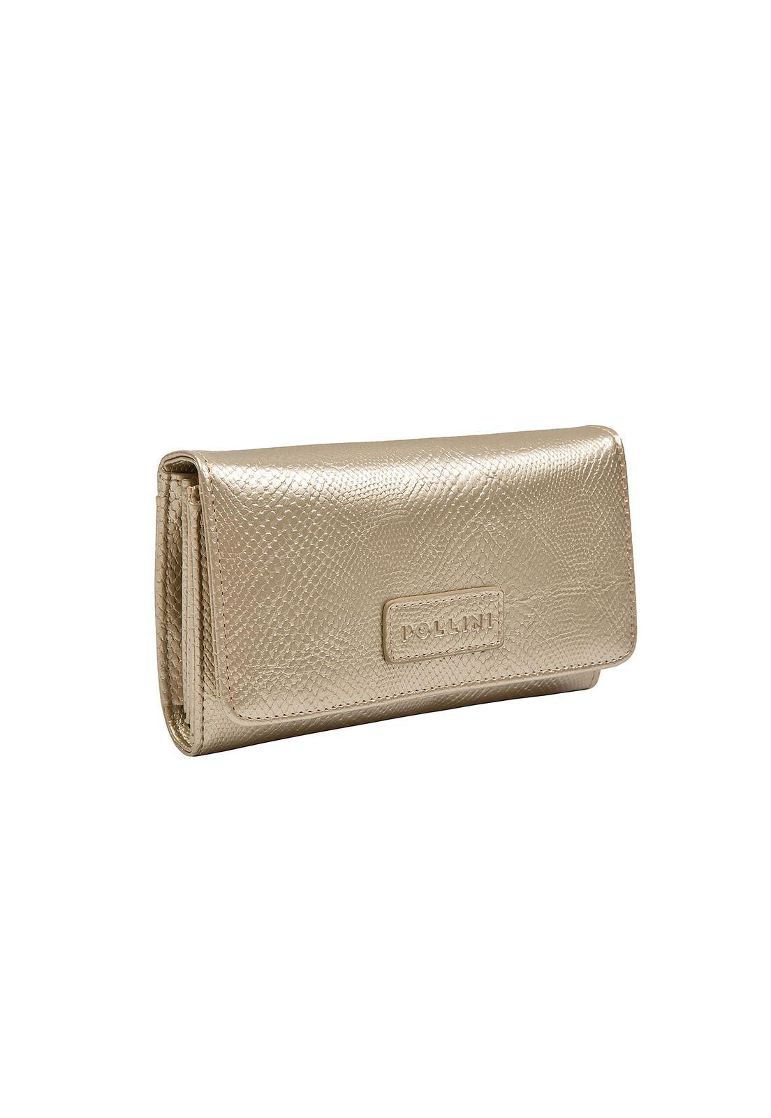 Billetera Mujer Gold Pollini-3