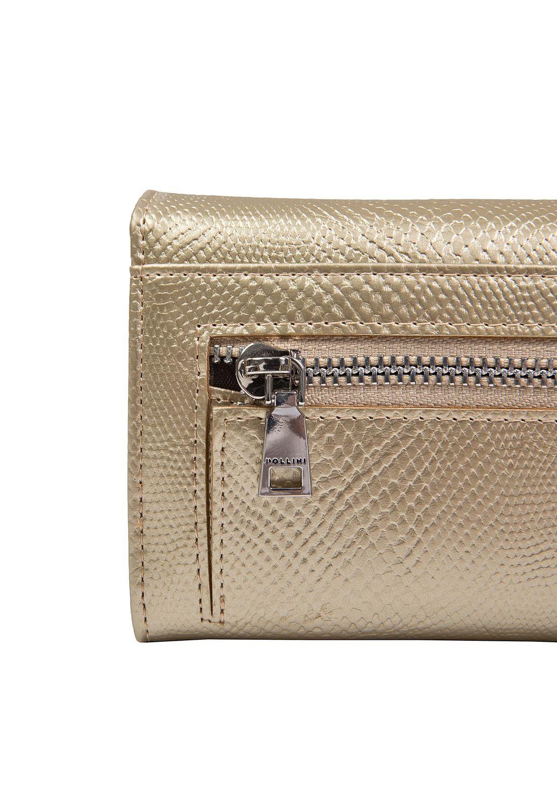 Billetera Mujer Gold Pollini-5