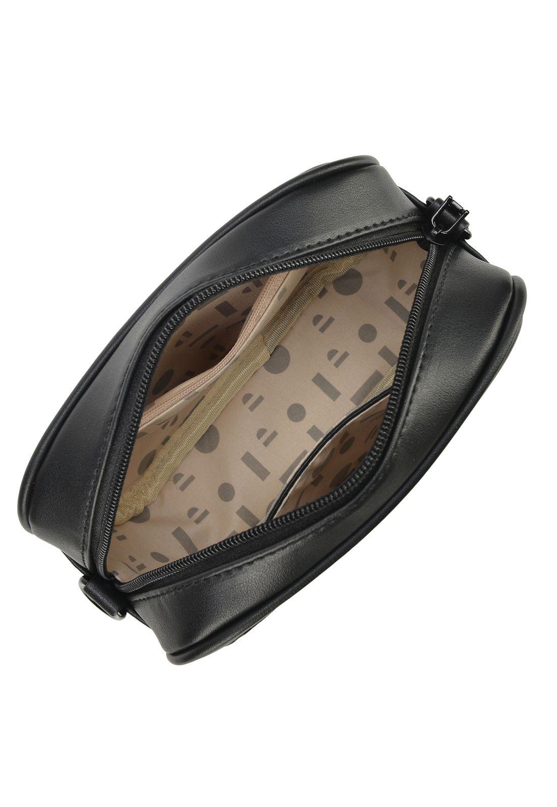 Cartera Bandolera Negro Pollini-3