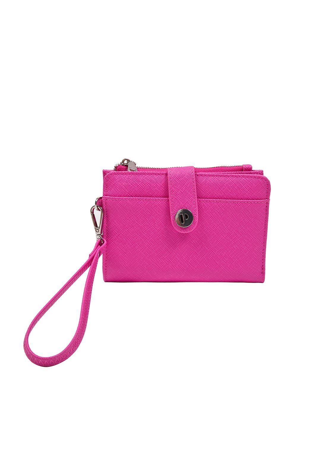 Billetera Mujer Fucsia Pollini-0