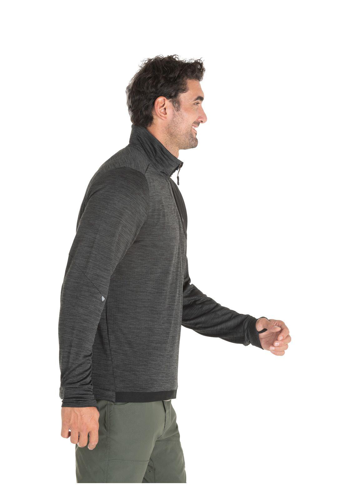 Polerón Polar Hombre Gris Panama Jack-5