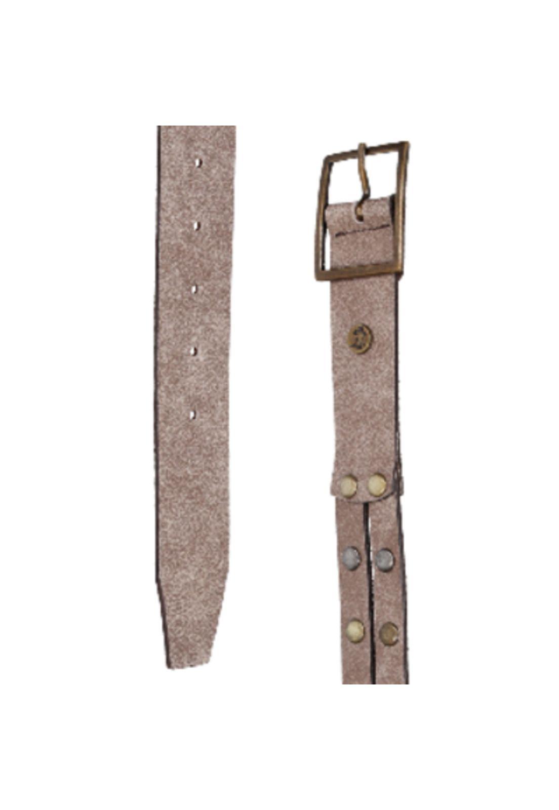 Cinturón Mujer 100% Cuero Beige Panama Jack-1