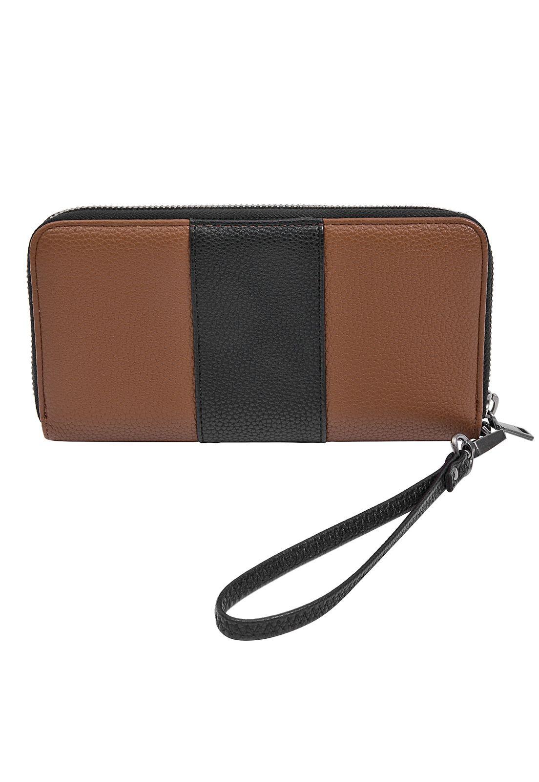 Billetera Mujer Camel Pollini-1