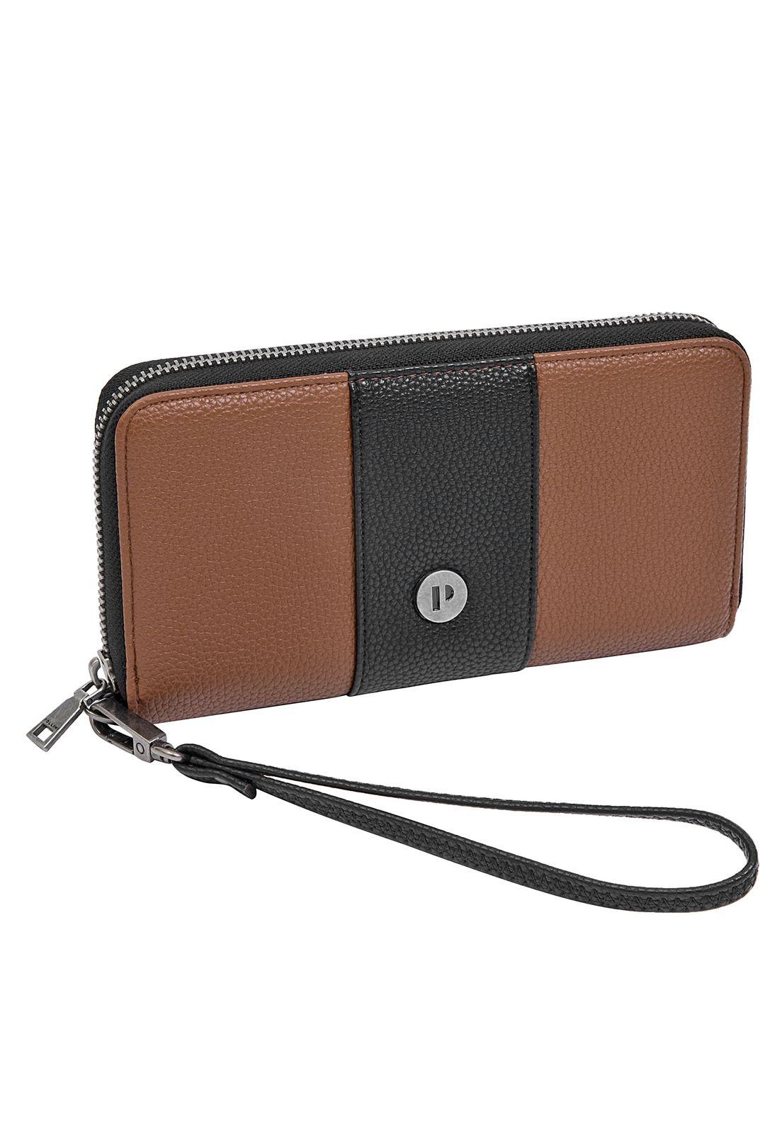 Billetera Mujer Camel Pollini-3