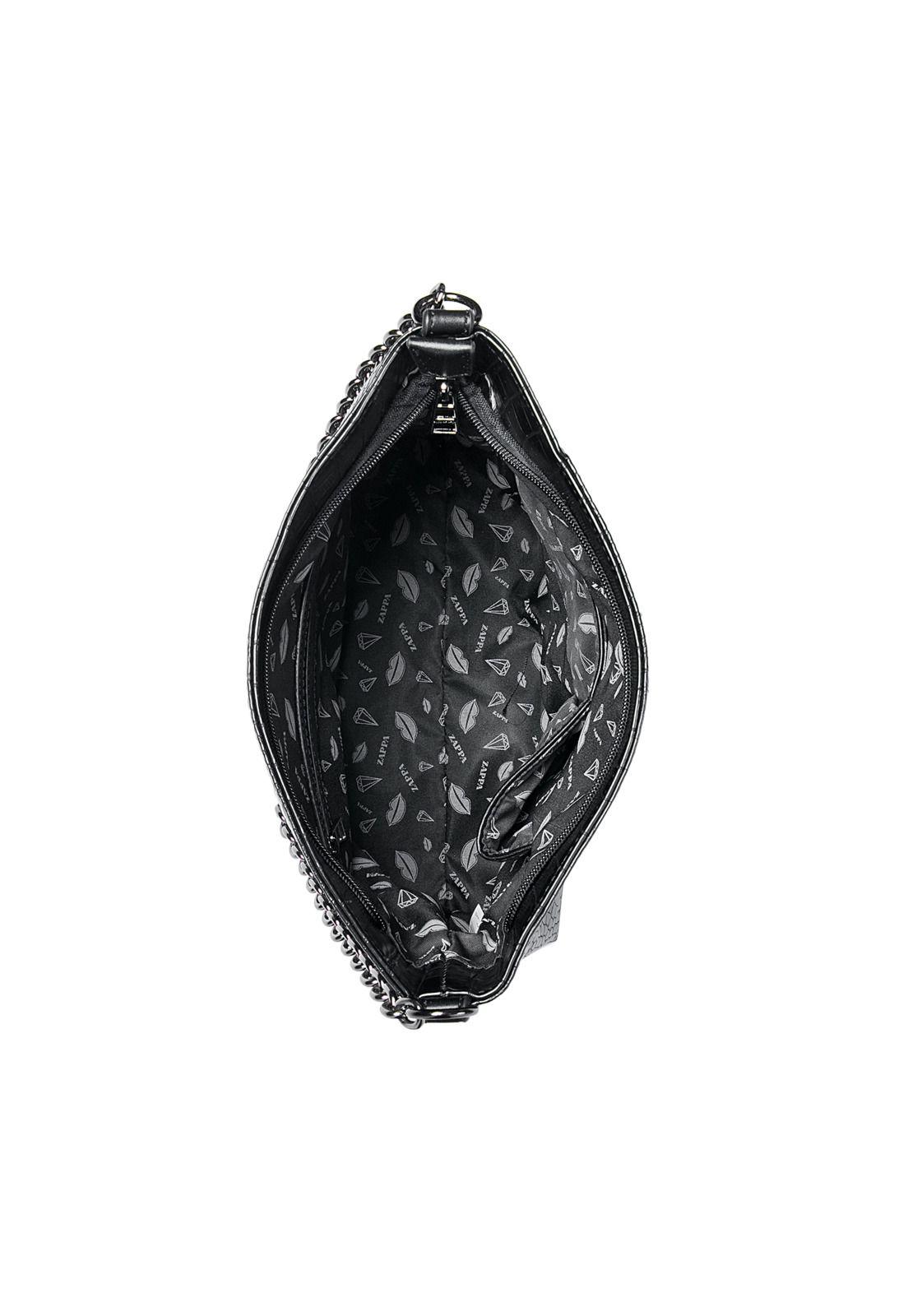 Cartera Mujer Negro Zappa-3