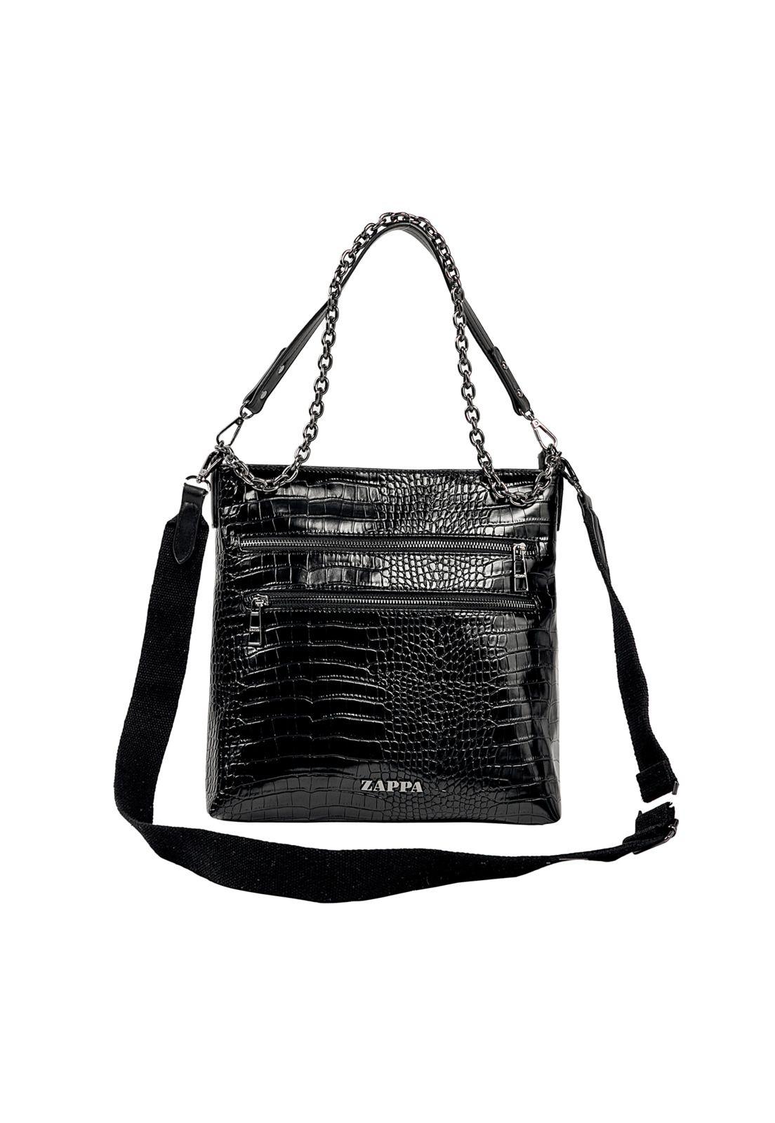 Cartera Mujer Negro Zappa-4
