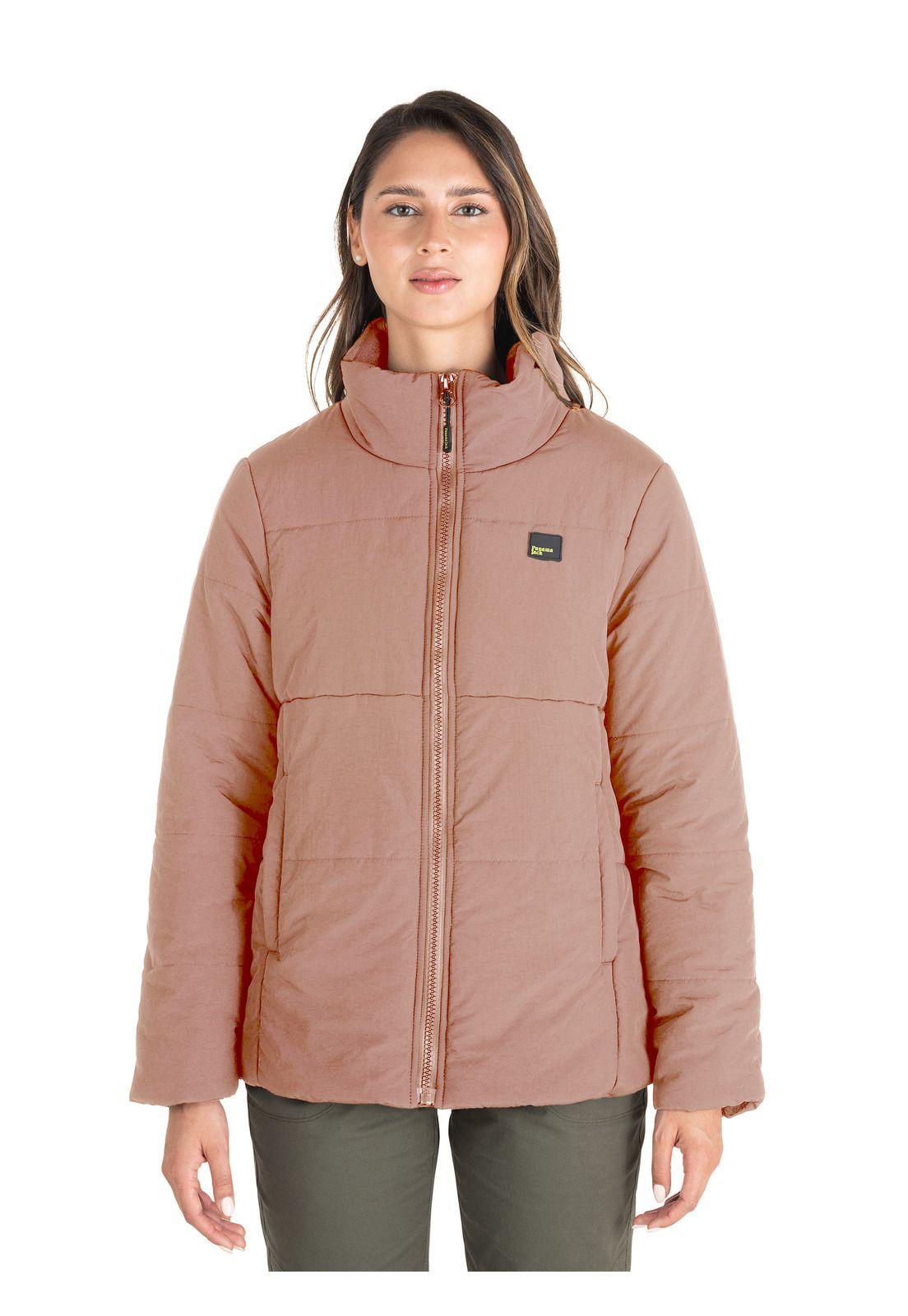 Parka Mujer Rosado Panama Jack-0