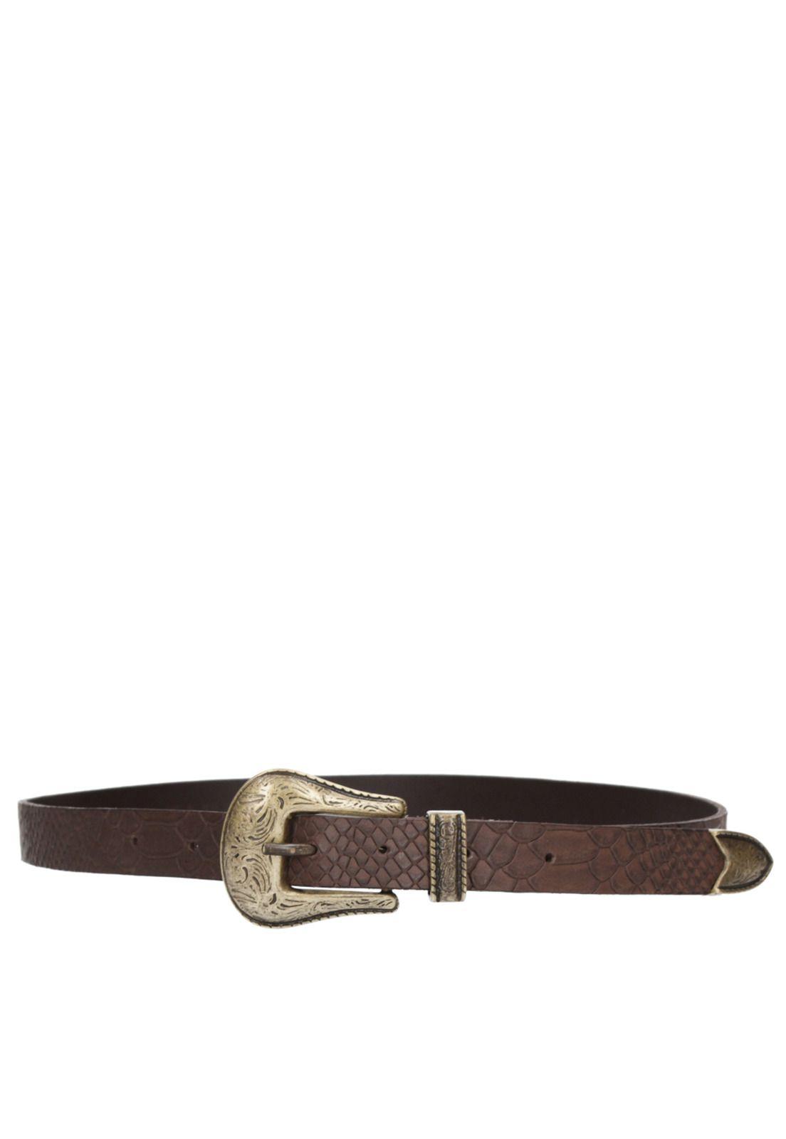 Cinturón Cuero Mujer Z581 Café Zappa-1