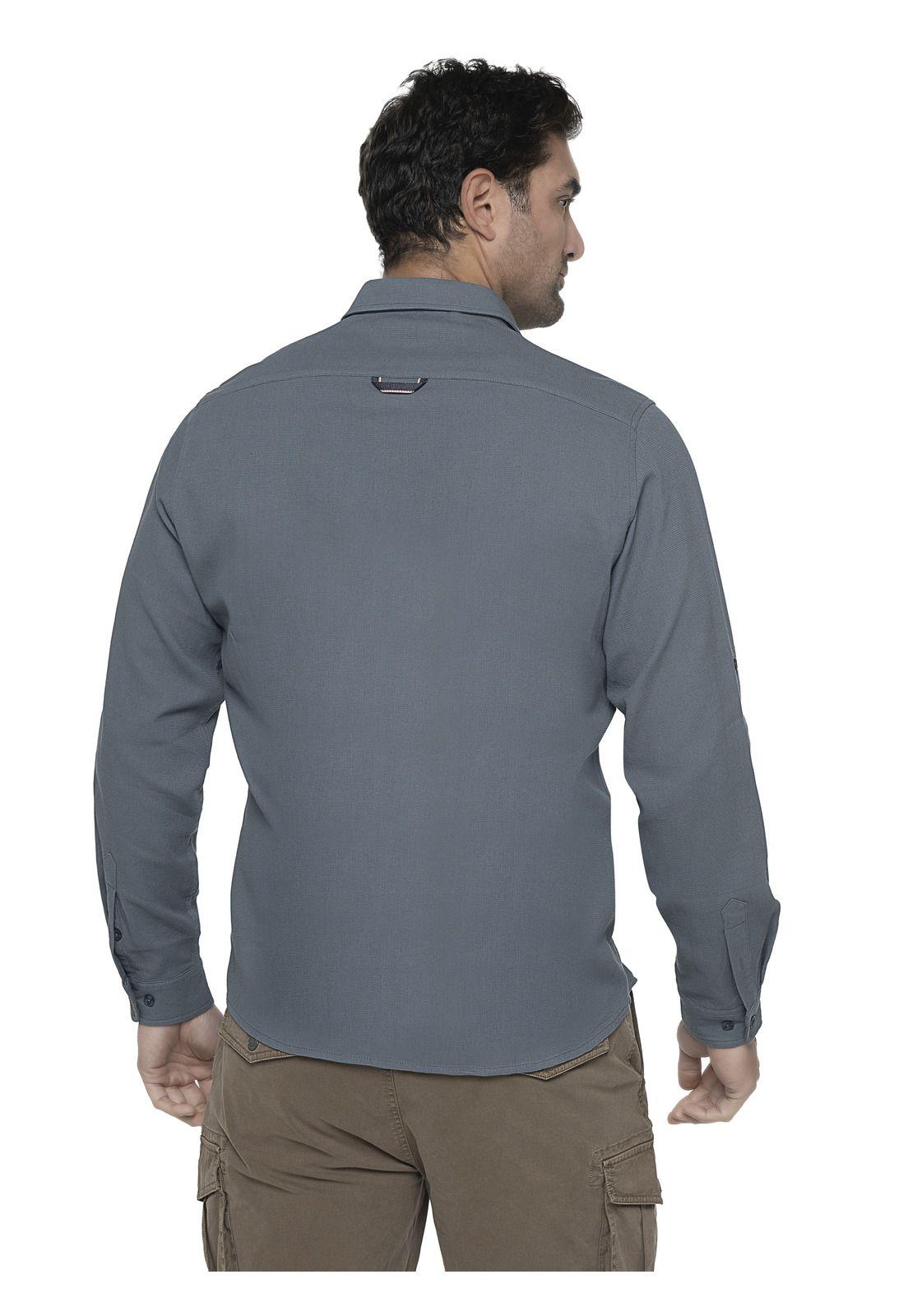 Camisa Hombre Azul Panama Jack-1