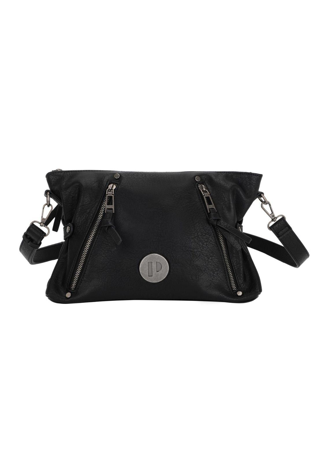 Cartera Bandolera Negro Pollini-0